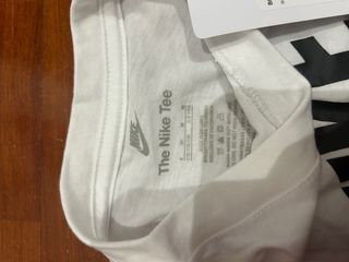 Maglia Nike bianca manica lunga taglia 6 anni