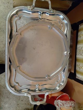 Conjunto de tres bandejas