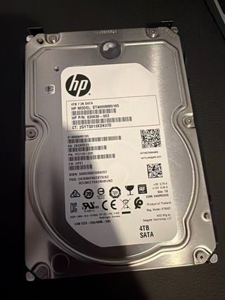 Disco Duro HP 4TB SATA ST4000NM0165