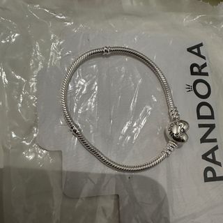 Pulsera Pandora Corazón Plata 18.05cm