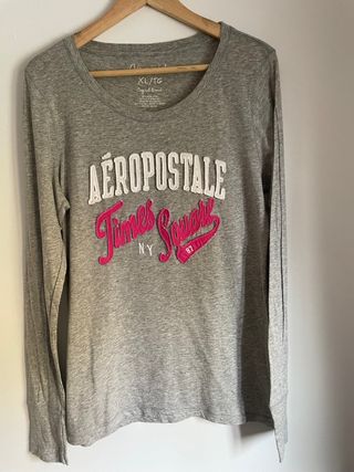  Camiseta Manga Larga aeropostale talla XL