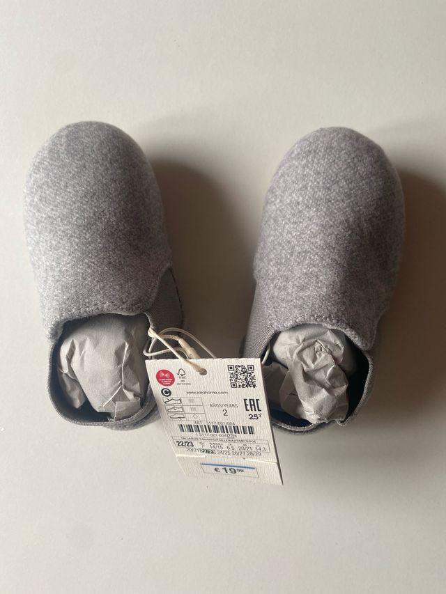 Zapatillas Zara Home Talla 22/23