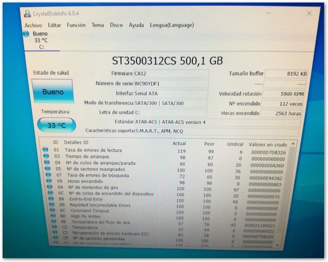 Ordenador sobremesa T184