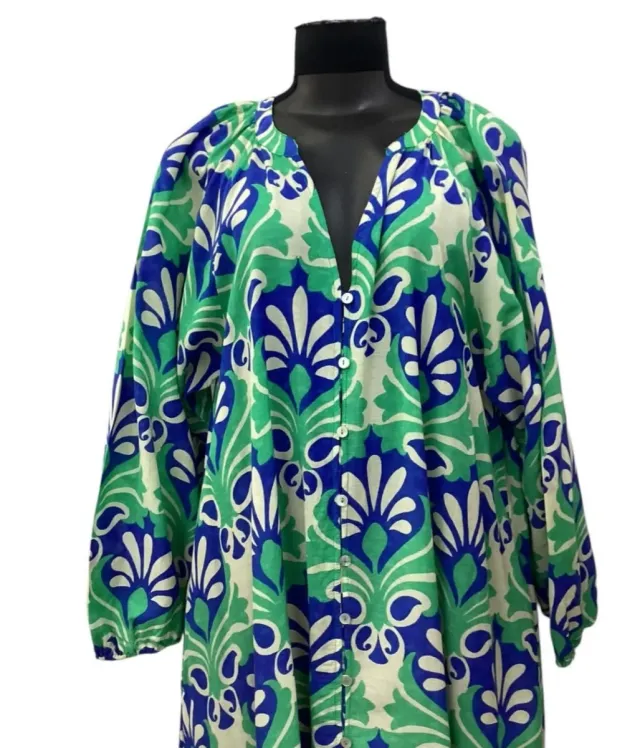 OYSHO - vestido bohemio estampado