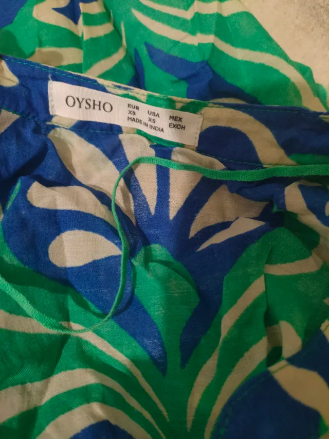 OYSHO - vestido bohemio estampado