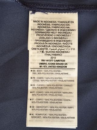 Chaqueta Williams Racing F1 Azul