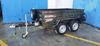 REMOLQUE TANDEM TURISMO CON RAMPAS Y BASCULANTE