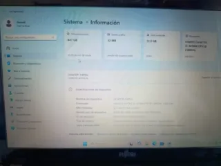 Ordenador portátil Fujitsu Lifebook AH552/SL Negro