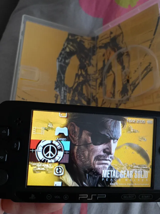 Metal Gear Solid Peace Walker PSP Konami