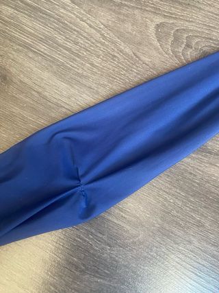 Maillot Gimnasia/Patinaje Artístico Azul T.8-10