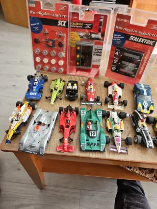 Lote Coches Scalextric SCX Digital System
