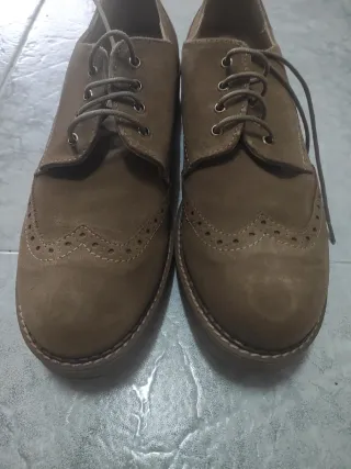 Zapatos ZENDRA mujer beige/marrón