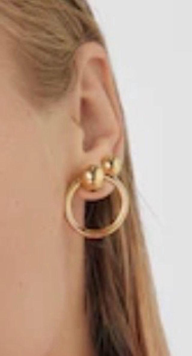 Pendientes Tous Aro Dorado