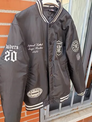 Chaqueta Bomber Raiders NFL 2020