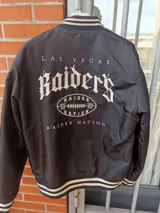 Chaqueta Bomber Raiders NFL 2020
