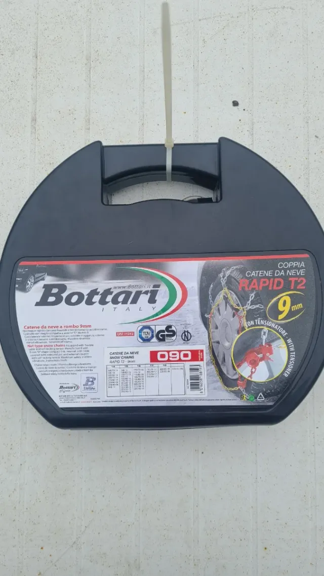 Catene da neve Bottari 9mm Rapid T2