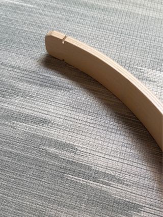 Soporte móvil cuna madera