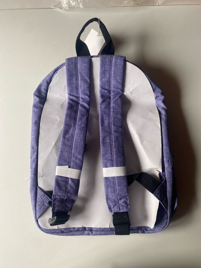 Mochila Morada y Negra