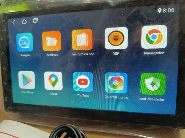 Pantalla coche Android carplay 7 4/64GB gps