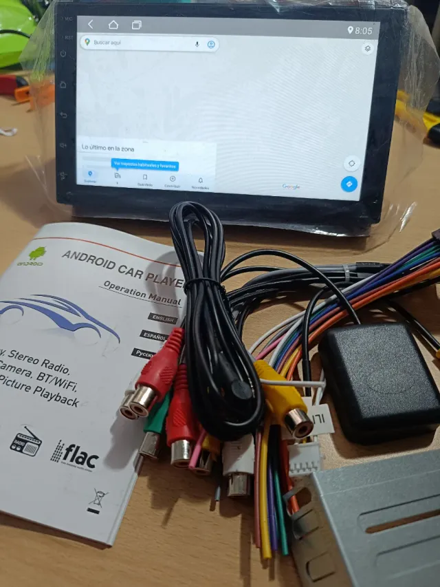 Pantalla coche Android carplay 7 4/64GB gps