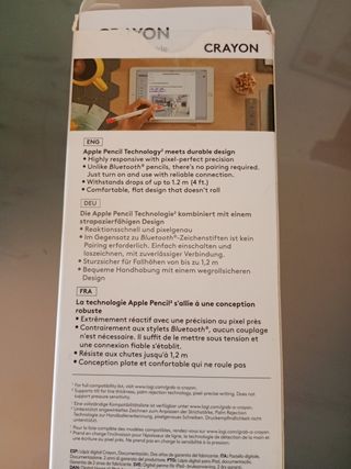 Lápiz Digital Logitech Crayon para iPad