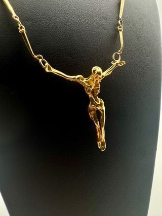 02-0063 CADENA ORO CON CRISTO