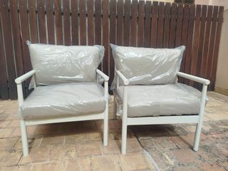 Juego de 2 butacas exterior Slum sin abrir