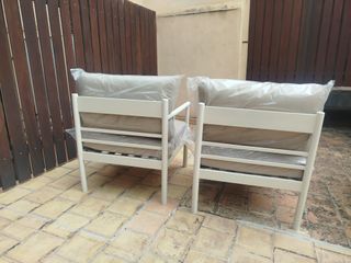 Juego de 2 butacas exterior Slum sin abrir