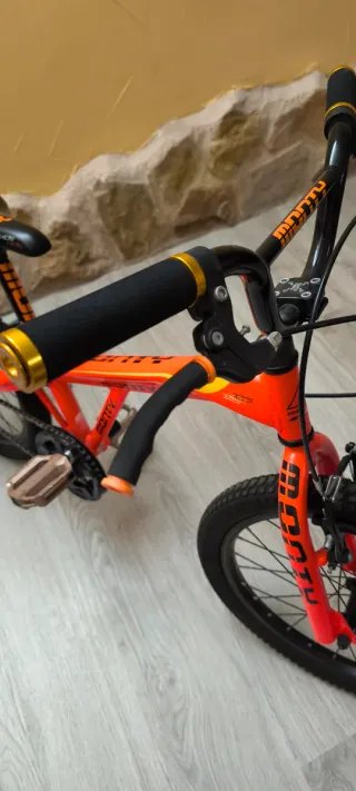 Bicicleta Monty Infantil Naranja