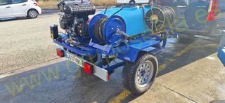 EQUIPO ARRASTRADO DE 600 LITROS PARA DESATASCO