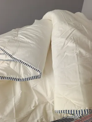 CAMA TREN+ COLCHONES+ COLCHONES DE LATEX + EDREDON