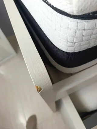 CAMA TREN+ COLCHONES+ COLCHONES DE LATEX + EDREDON