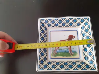 Posacenere per cani in ceramica