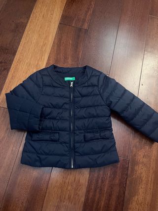 Piumino Benetton bambina tg 2 anni