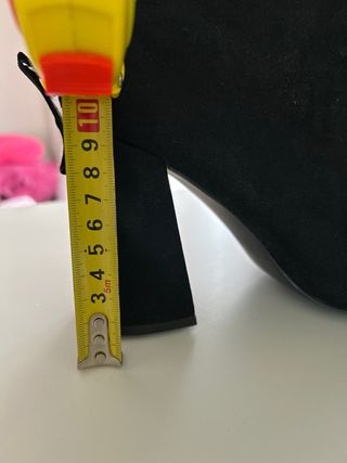 Botín Antelina Negro Talla 38