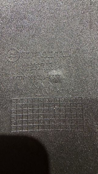 Guarda-lamas frontal CFMoto 675SR-R