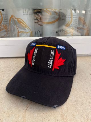 Gorra de béisbol azul marino Dsquared2