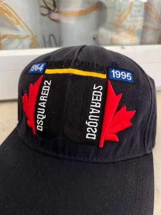 Gorra de béisbol azul marino Dsquared2