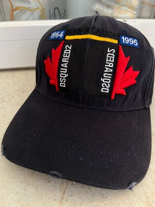 Gorra de béisbol azul marino Dsquared2