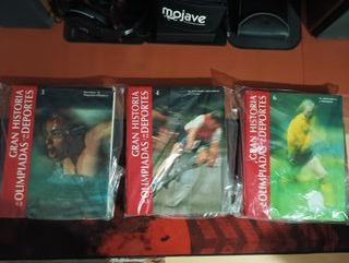 Gran Historia de las Olimpiadas libros Vol 3,4 y 6