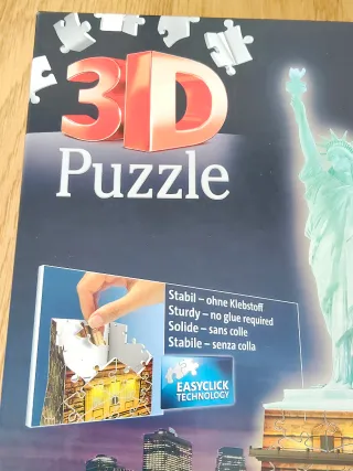 Puzzle 3D Estatua de la Libertad Ravensburger