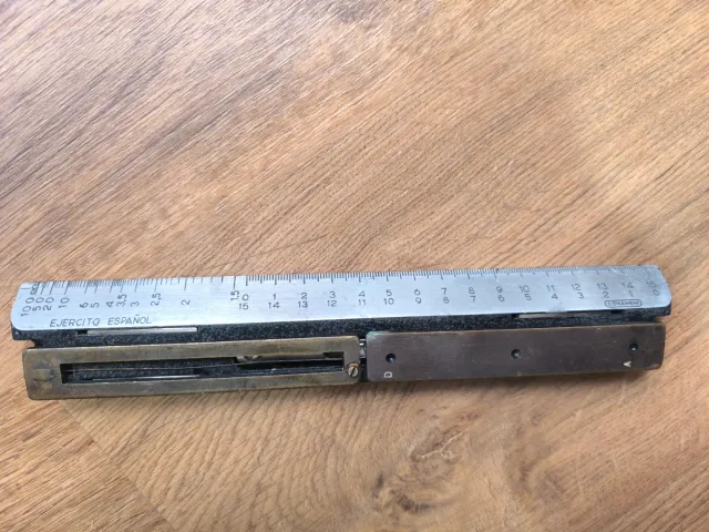 Visor/Regla Puntería Óptico-Mecánica Ejército Espa