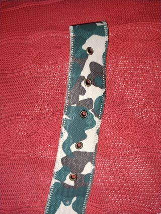 Cinturón militar camuflaje
