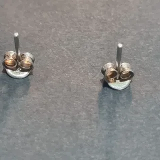 Pendientes Tribales Punk Plateados 80s