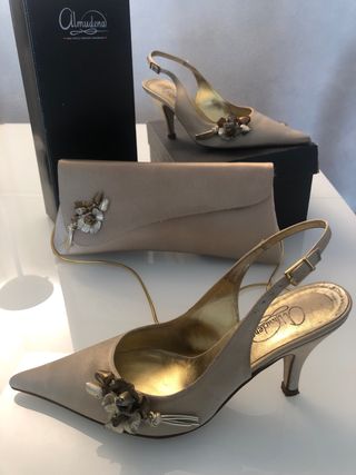 Juego Almudena: Bolso y Zapatos Fiesta