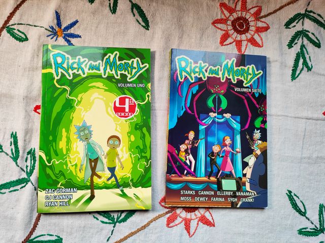 Rick and Morty. Volúmenes 1 y 7. ECC.