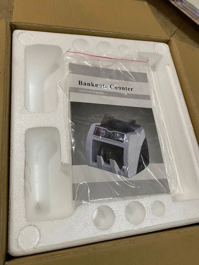 MAQUINA CONTADORA BILLETES ANTIGUOS NUEVA EN CAJA