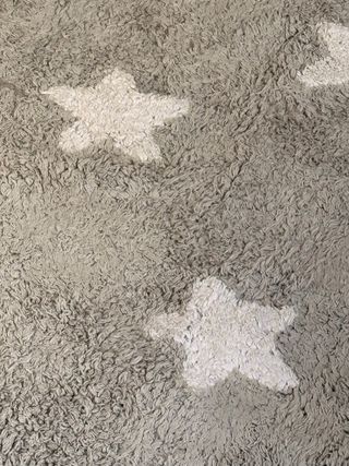 Alfombra infantil estrellas 120x160