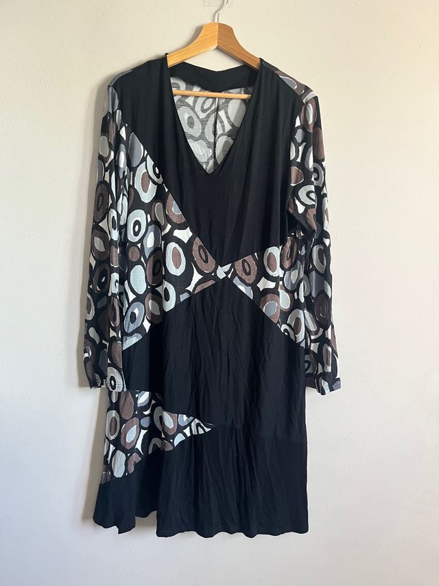 Vestido estampado talla XXL