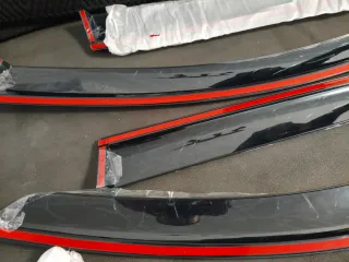 Deflectores de viento para coche